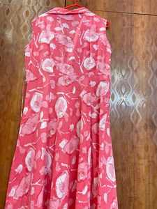 Shirt Style Pink Kurta