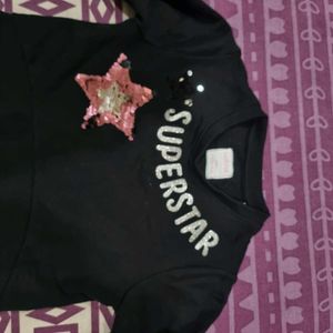 Girls Superstar Sweatshirt &amp; Pants Set