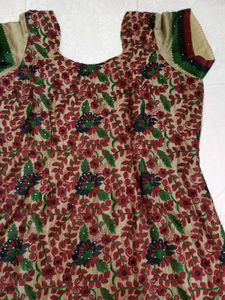 Embroidered Silk Blend shirt