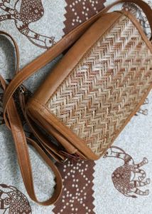 Stylish Woven Crossbody Bag