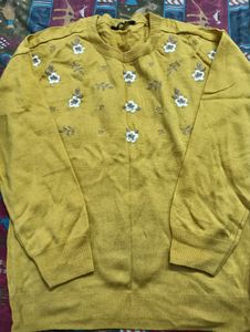 Yellow Sweat T Shirt