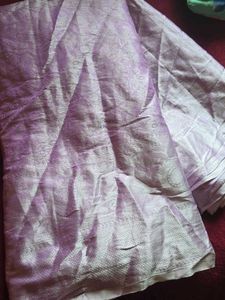 light Purple Silk Saree