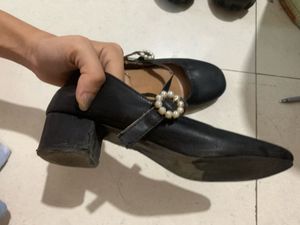 Classic Black Mary Jane Heels