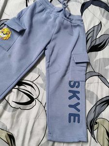 Pineapple Brand Paw Patrol Skye Blue Cargo Joggers