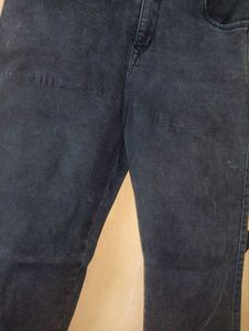 Women's Navy Blue Slim Fit Jeans | Waist 23 inches