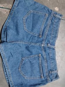 Blue denim skorts 🫧