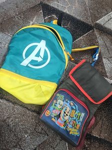 Kids' Cartoon Backpacks - Set of Two