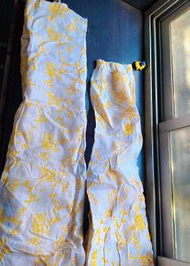 Floral Print kurta skirt Set