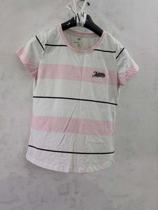 Striped 'Atlanta' Graphic Tee
