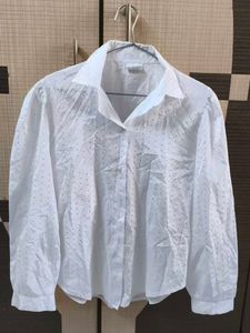 White Dobby Pretty Shirt
