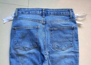 Ribbon Jeans