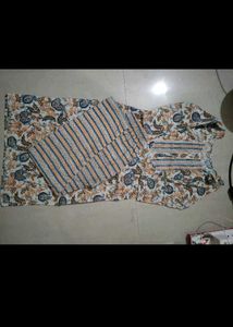 Women's Printed Kurta Set