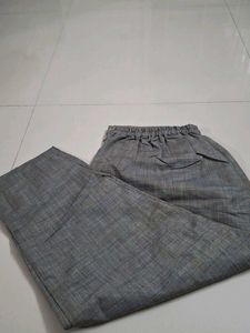 Women's Grey Ethnic Pants