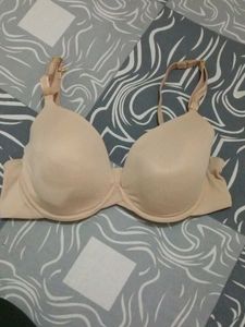 Comfortable Everyday Beige Bra