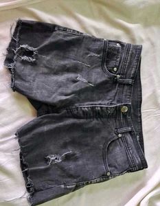 CalvinKleinBlack Denim shorts