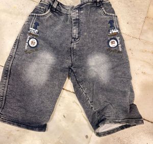 Boy's Trendy Denim Shorts