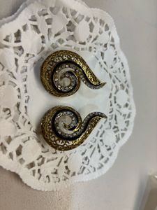 Vintage Inspired Spiral Earrings