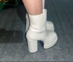 Chunky Platform Heel Boots
