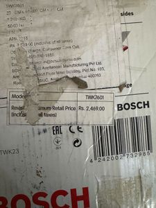 Bosch Kettle 1.7 Litre Unused