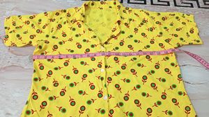 New Yellow Floral Co- ord Set