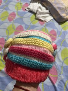 Kids Woollen Cap:winter