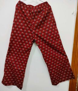 Maroon Red Angrakha Anarkali Kurta Set