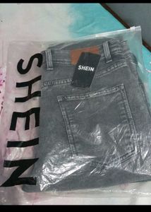 Grey Flared Jeans