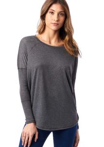 Comfortable Grey Long Sleeve Top(S)