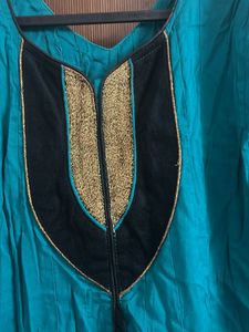 Set Of 2 - Ethenic Anarkali Kurti And Dupatta