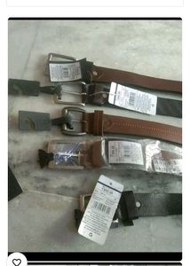 Men Shirt Belt Combo