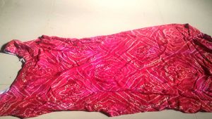 Vibrant Red Bandhani Dupatta
