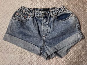 Women's Acid Wash Denim Shorts