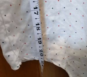 White Dotted Short Sleeve Shirt