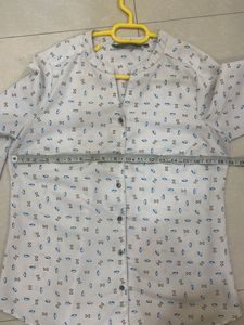pantaloon  Printed Button-Down Blouse