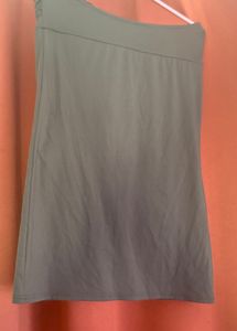 Chic Strapless Ruched Mini Dress