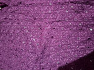 Elegant Purple Sequined Kurta