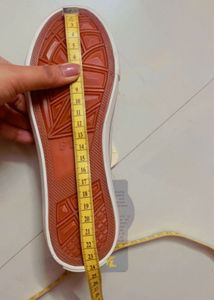 Cream Canvas Sneakers
