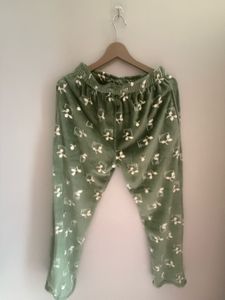 Cozy Green Print Pajama Set