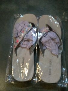 Cute Floral Flip Flops