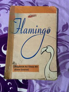 12th Class Flamingo English Book(helpbook)