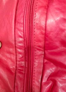 Chic Red Bow Shoulder Bag