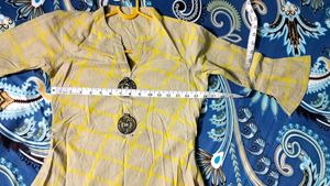ETHNIC YELLOW KURTI 💛