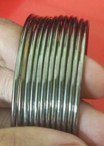 Black Metal Bangles