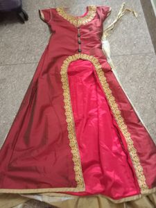 Dress With Skirt Model, Size L,