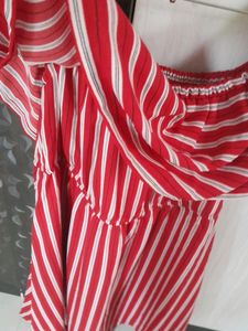 Red Flare Dress