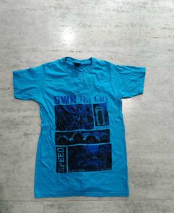 Blue Print T-Shirt