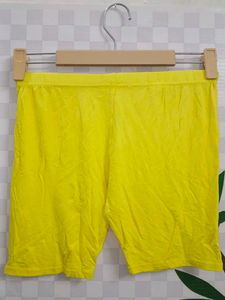 (1000)Yellow Women's Shorts