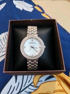 Elegant Rolex Oyster Perpetual Watch