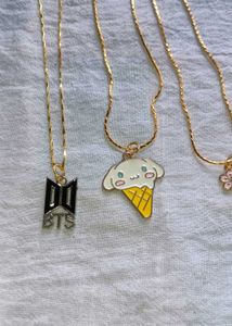 2-Cute Charm Necklaces