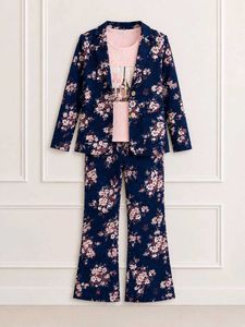 Floral Blazer & Pant Set